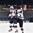 BUFFALO, NEW YORK - JANUARY 2: USA's Ryan Lindgren #5 and Casey Mittelstadt #11 celebrate after a 4-2 quarterfinal round win over Russia at the 2018 IIHF World Junior Championship. (Photo by Matt Zambonin/HHOF-IIHF Images)

